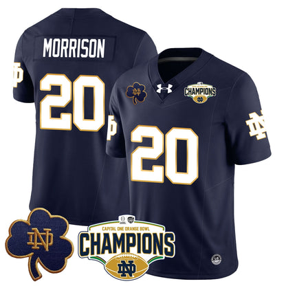 NDFI 2025 Orange Bowl Champions Jersey N5