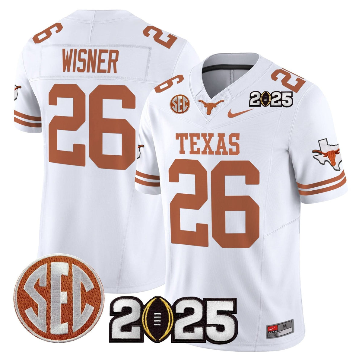 TL 2025 CFP Final Patch Vapor Limited Jersey