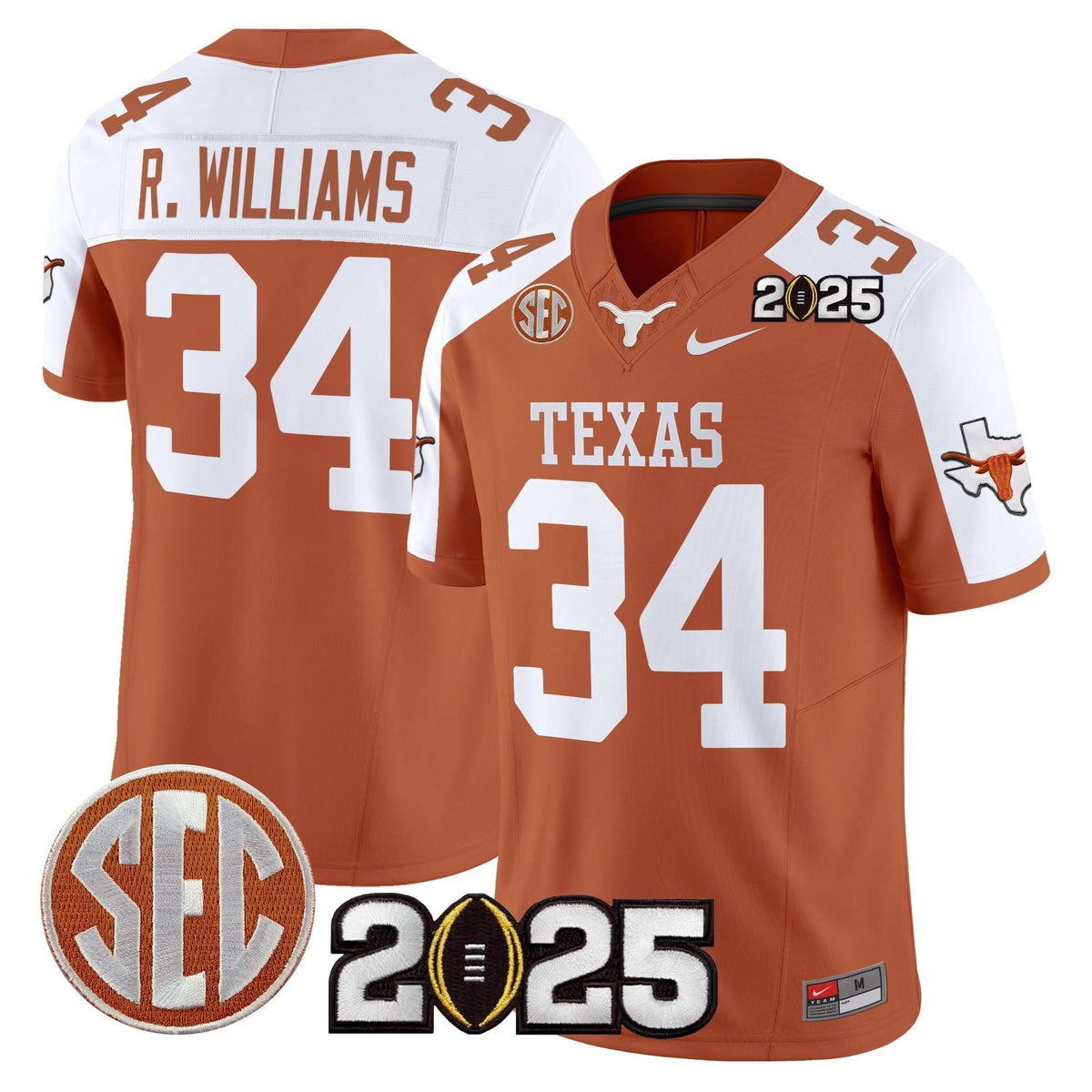 TL 2025 CFP Final Patch Vapor Limited Jersey