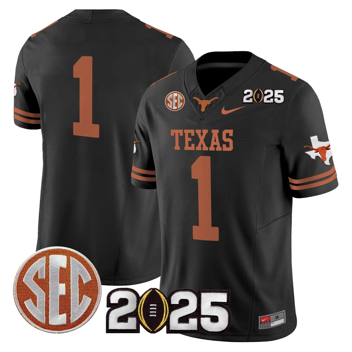 TL 2025 CFP Final Patch Vapor Limited Jersey