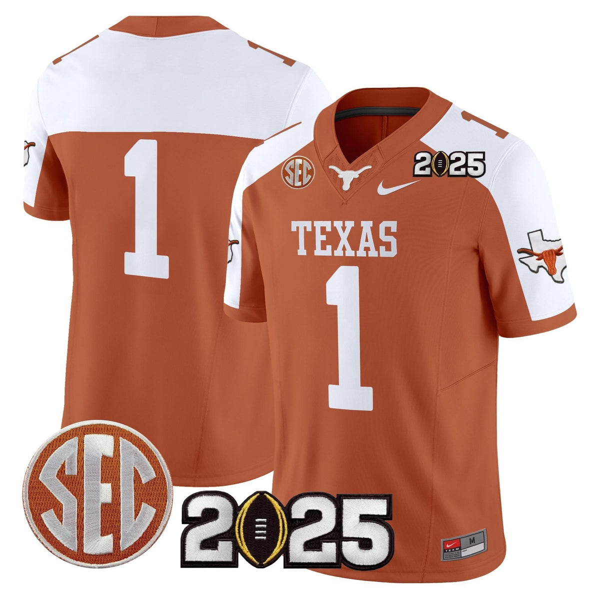 TL 2025 CFP Final Patch Vapor Limited Jersey