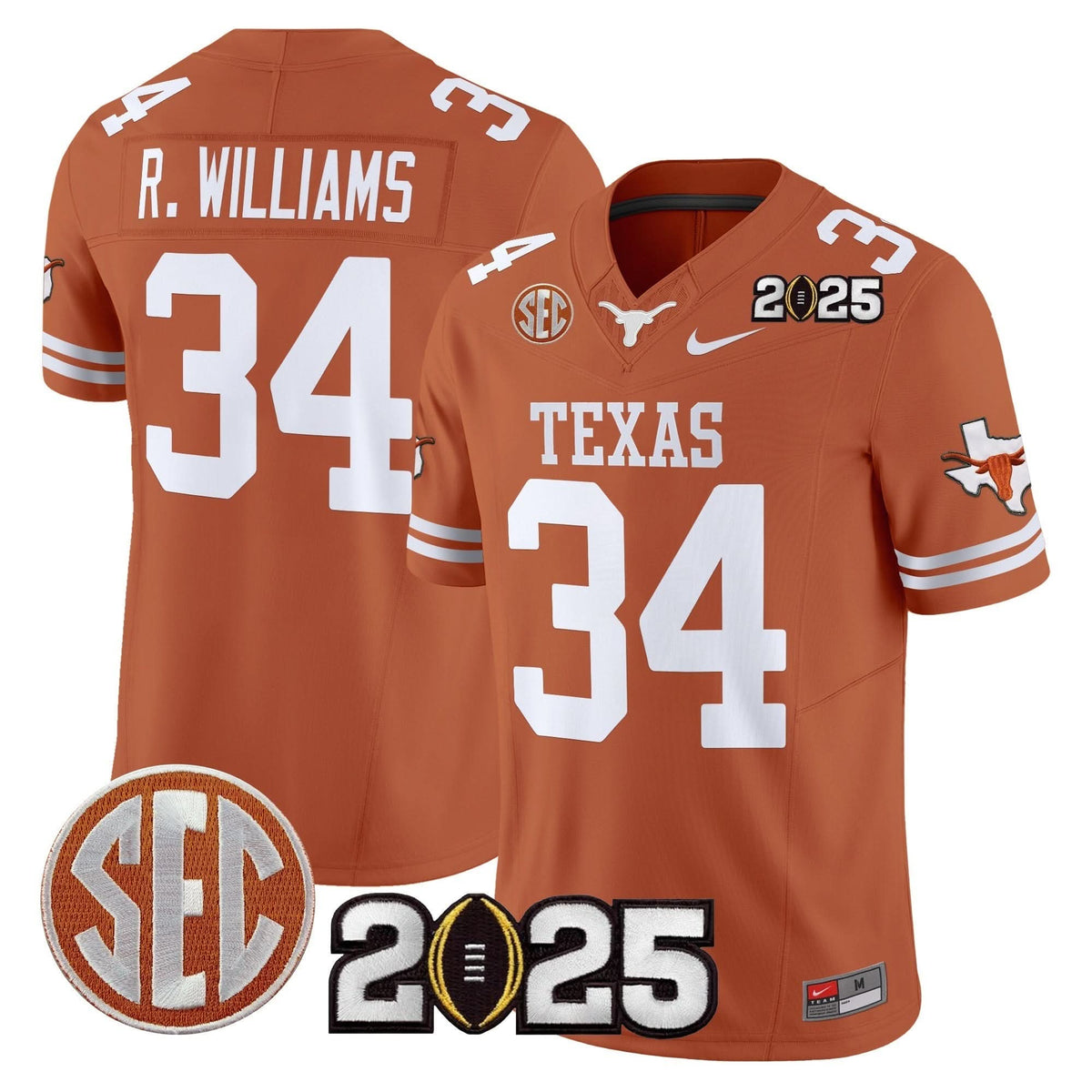 TL 2025 CFP Final Patch Vapor Limited Jersey