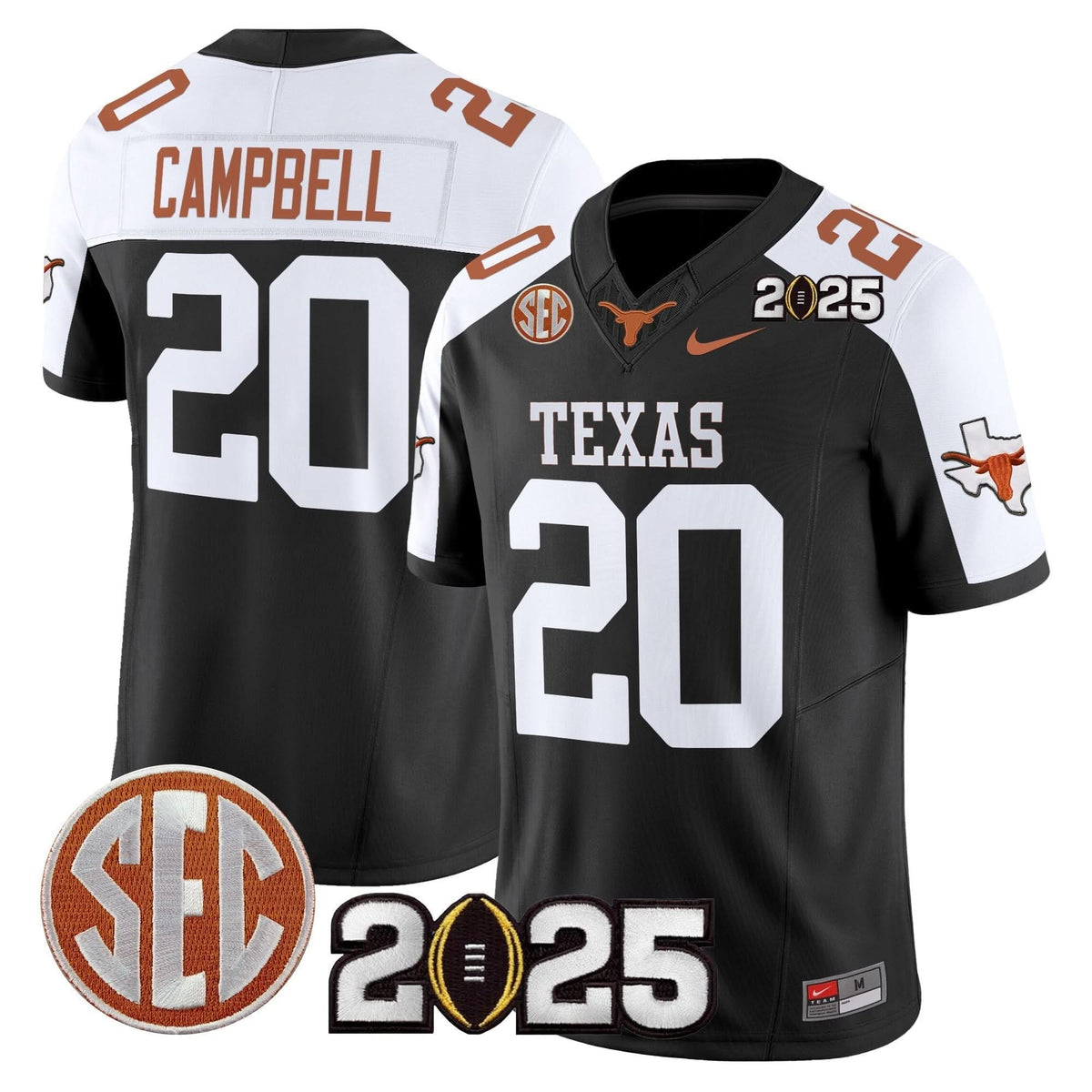 TL 2025 CFP Final Patch Vapor Limited Jersey