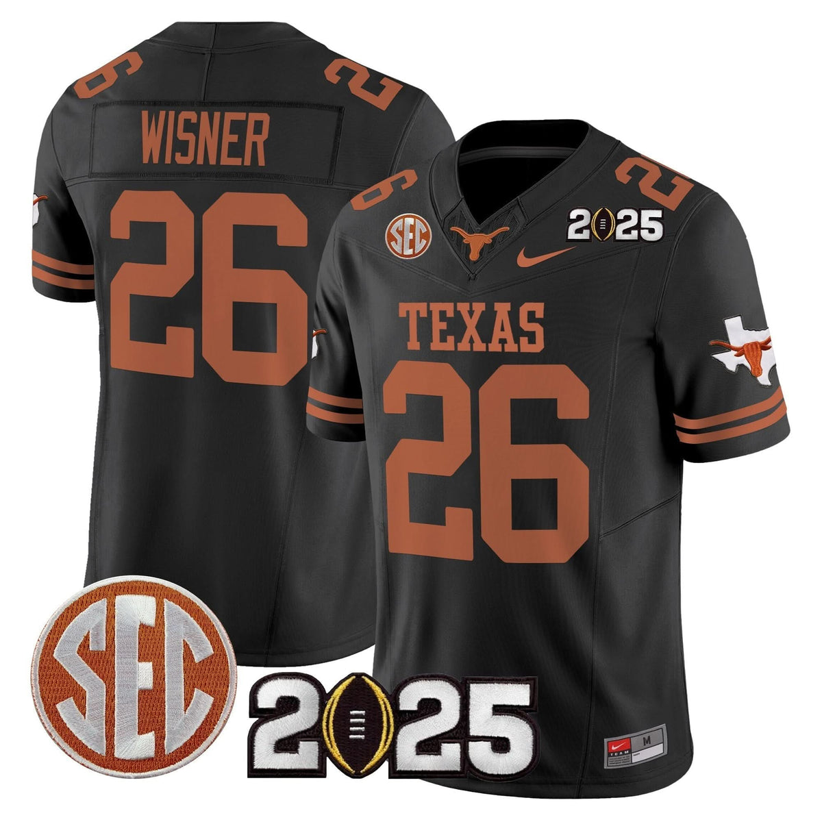 TL 2025 CFP Final Patch Vapor Limited Jersey