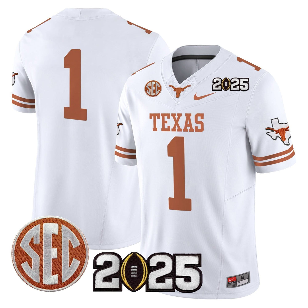 TL 2025 CFP Final Patch Vapor Limited Jersey