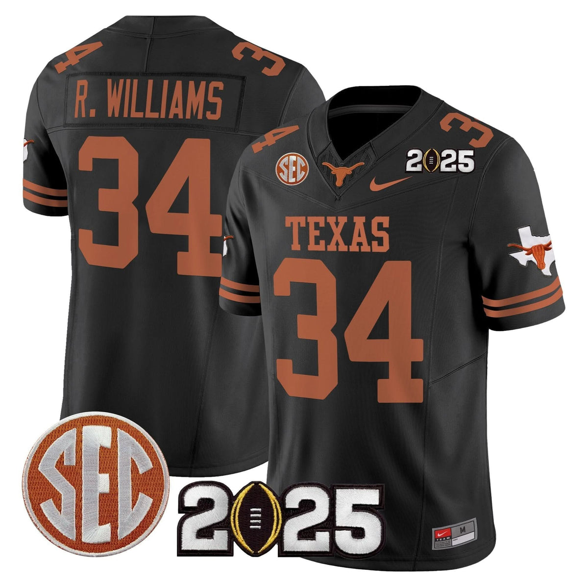 TL 2025 CFP Final Patch Vapor Limited Jersey