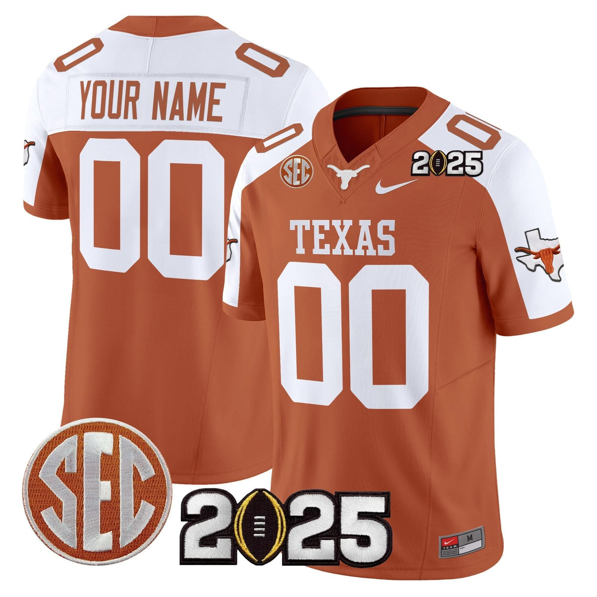 TL 2025 CFP Final Patch Vapor Limited Custom Jersey