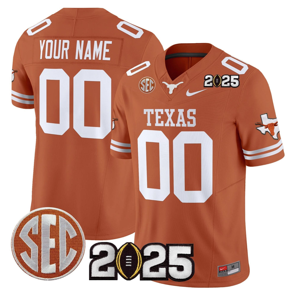 TL 2025 CFP Final Patch Vapor Limited Custom Jersey