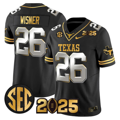 TL 2025 CFP Final Gold Patch Vapor Limited Jersey