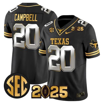 TL 2025 CFP Final Gold Patch Vapor Limited Jersey