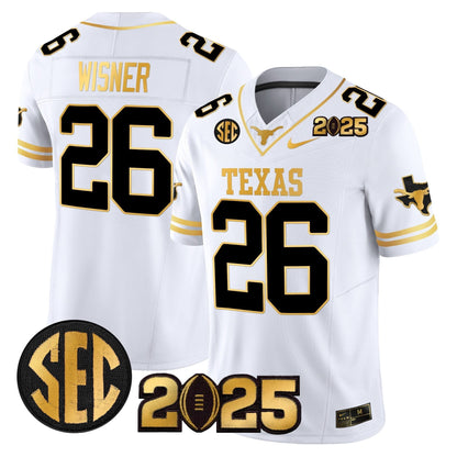 TL 2025 CFP Final Gold Patch Vapor Limited Jersey