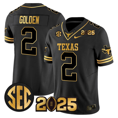 TL 2025 CFP Final Gold Patch Vapor Limited Jersey