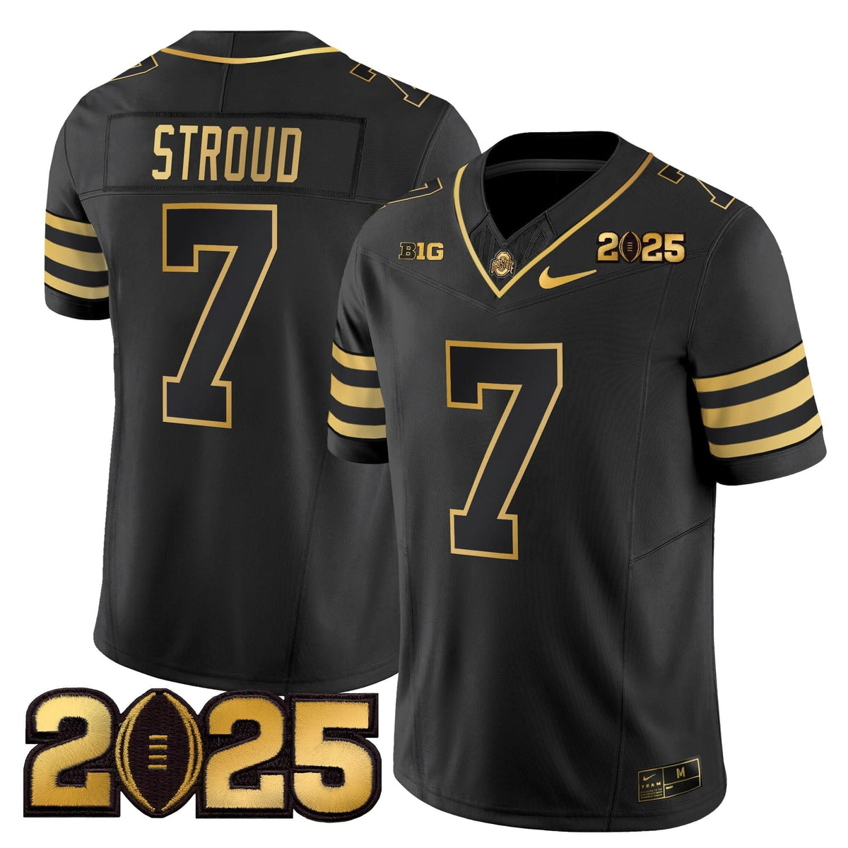 OSB 'Heritage Stripe' CFP Final Patch Gold Vapor Limited Jersey