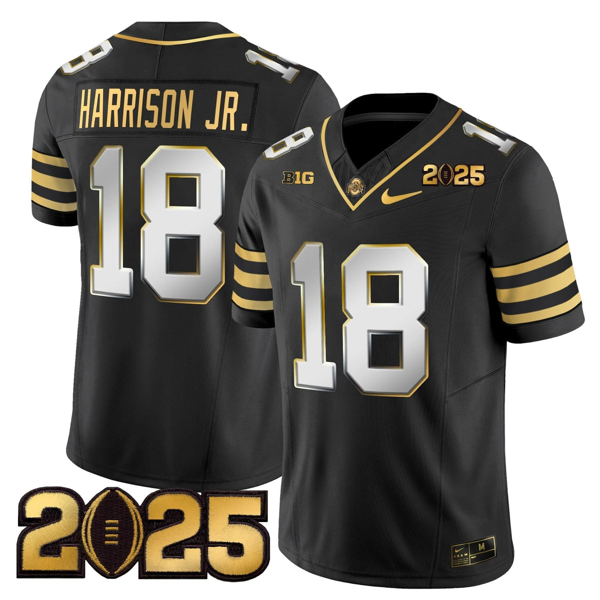 OSB 'Heritage Stripe' CFP Final Patch Gold Vapor Limited Jersey