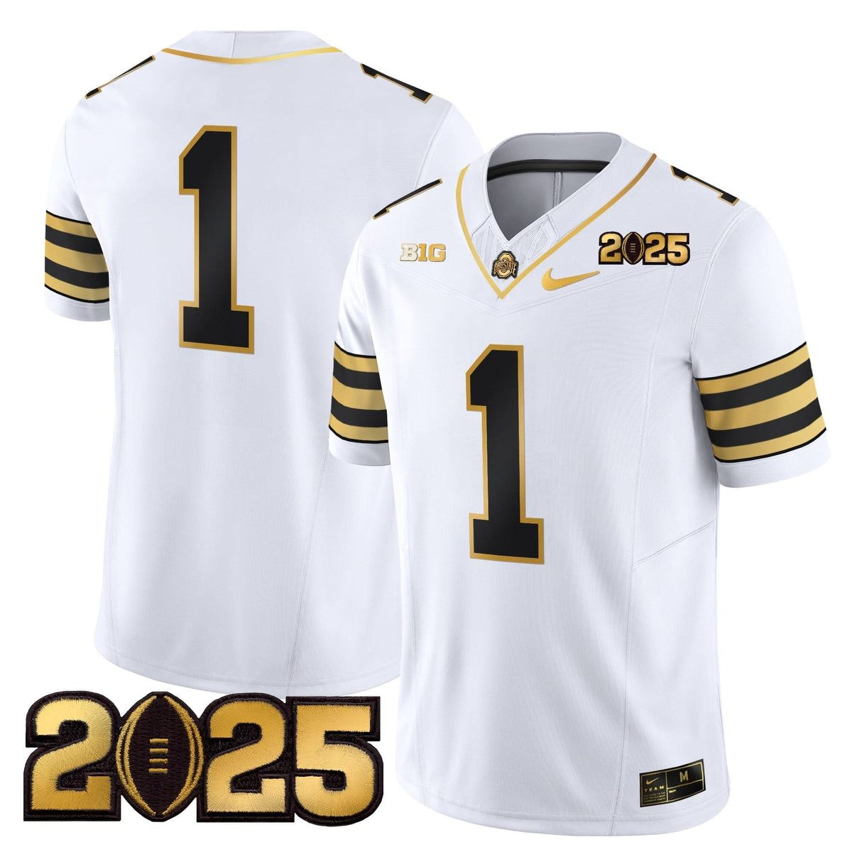 OSB 'Heritage Stripe' CFP Final Patch Gold Vapor Limited Jersey