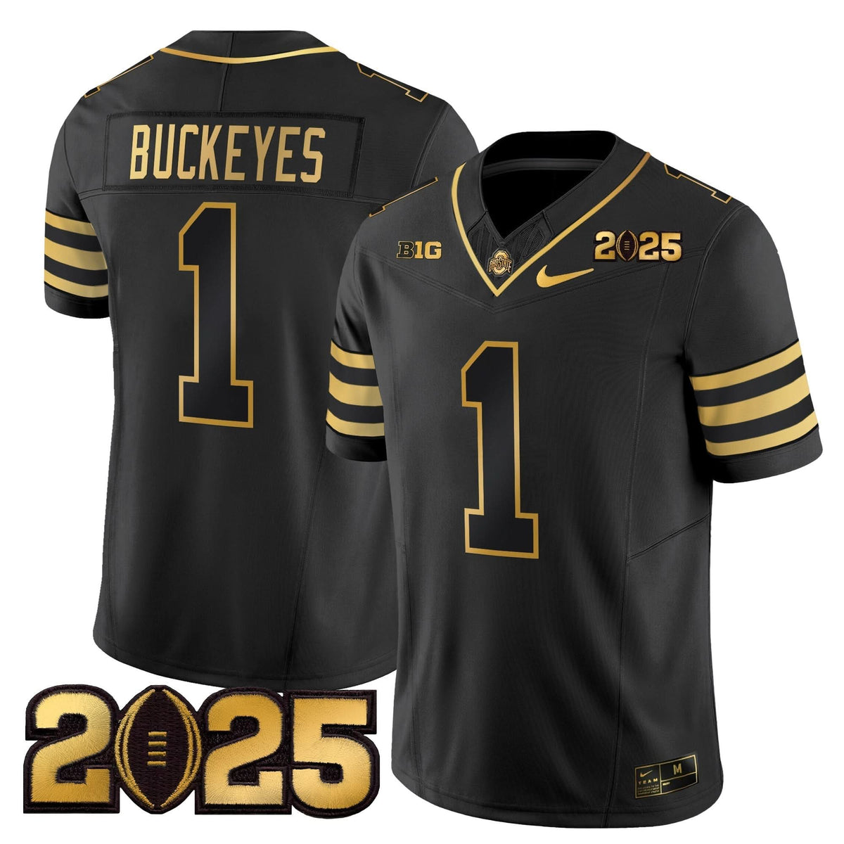 OSB 'Heritage Stripe' CFP Final Patch Gold Vapor Limited Jersey