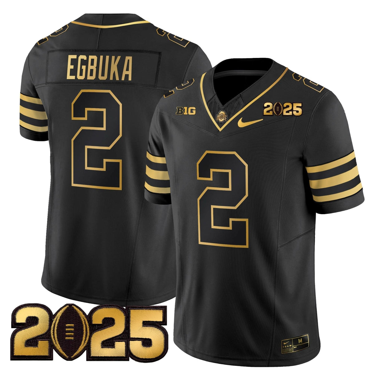 OSB 'Heritage Stripe' CFP Final Patch Gold Vapor Limited Jersey
