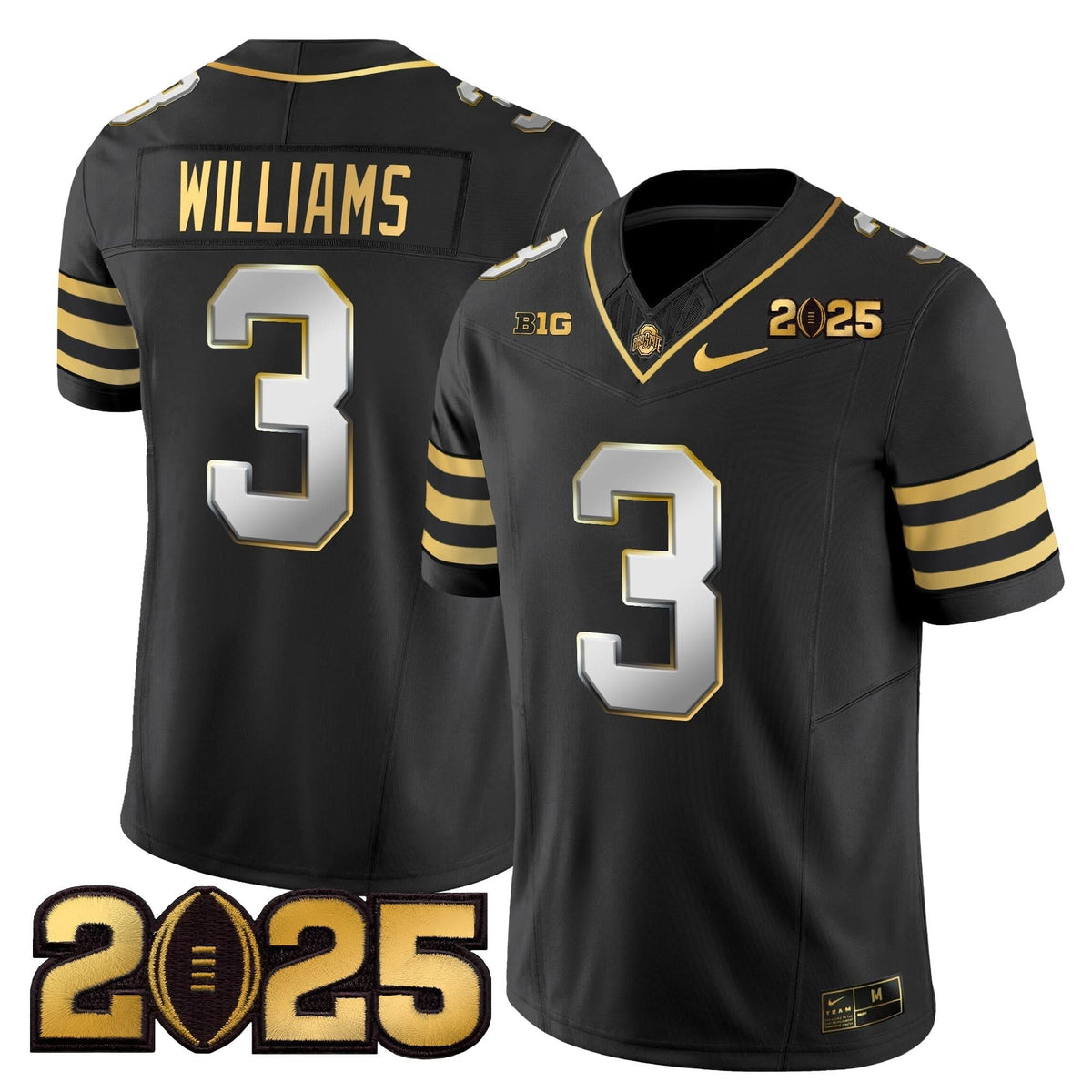 OSB 'Heritage Stripe' CFP Final Patch Gold Vapor Limited Jersey