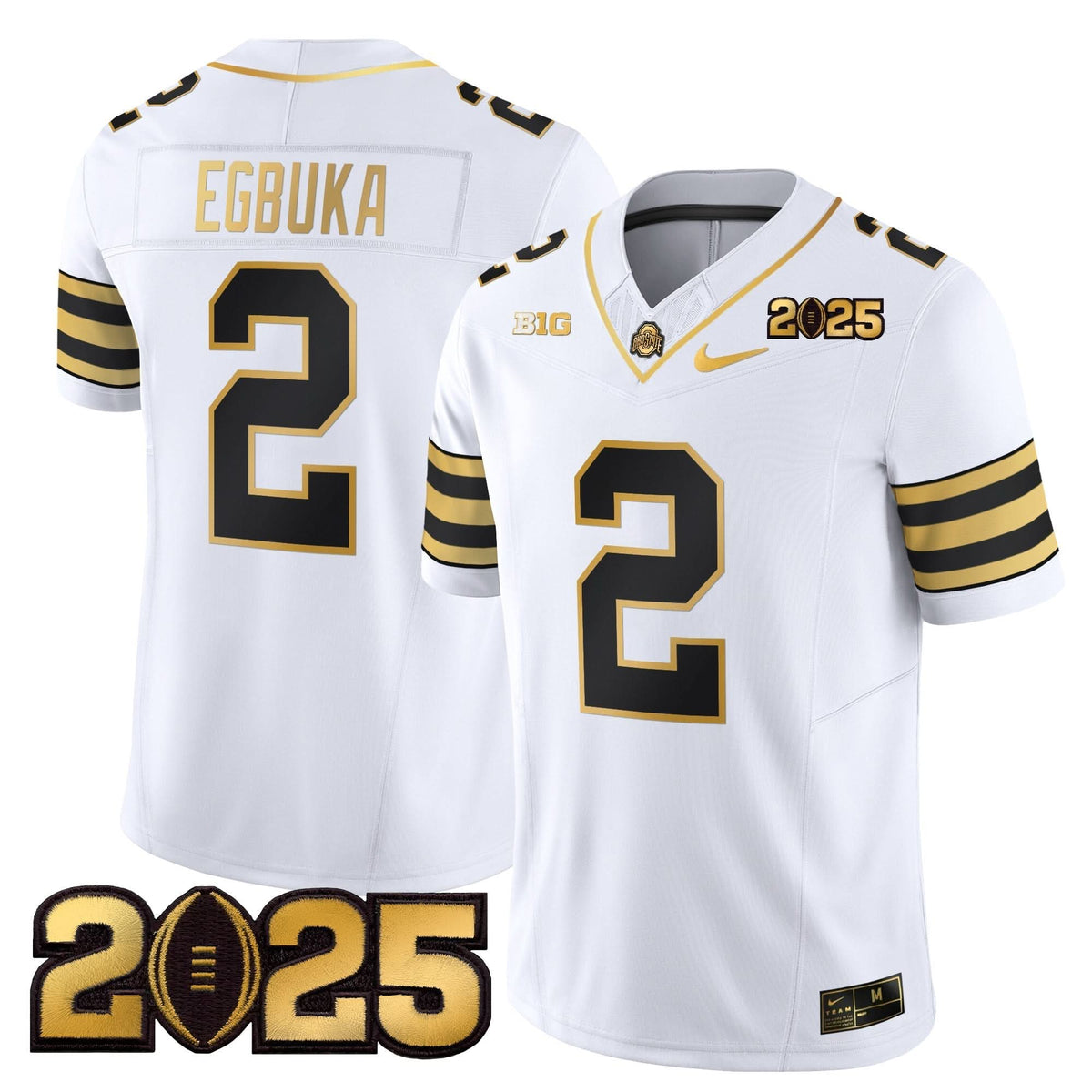 OSB 'Heritage Stripe' CFP Final Patch Gold Vapor Limited Jersey