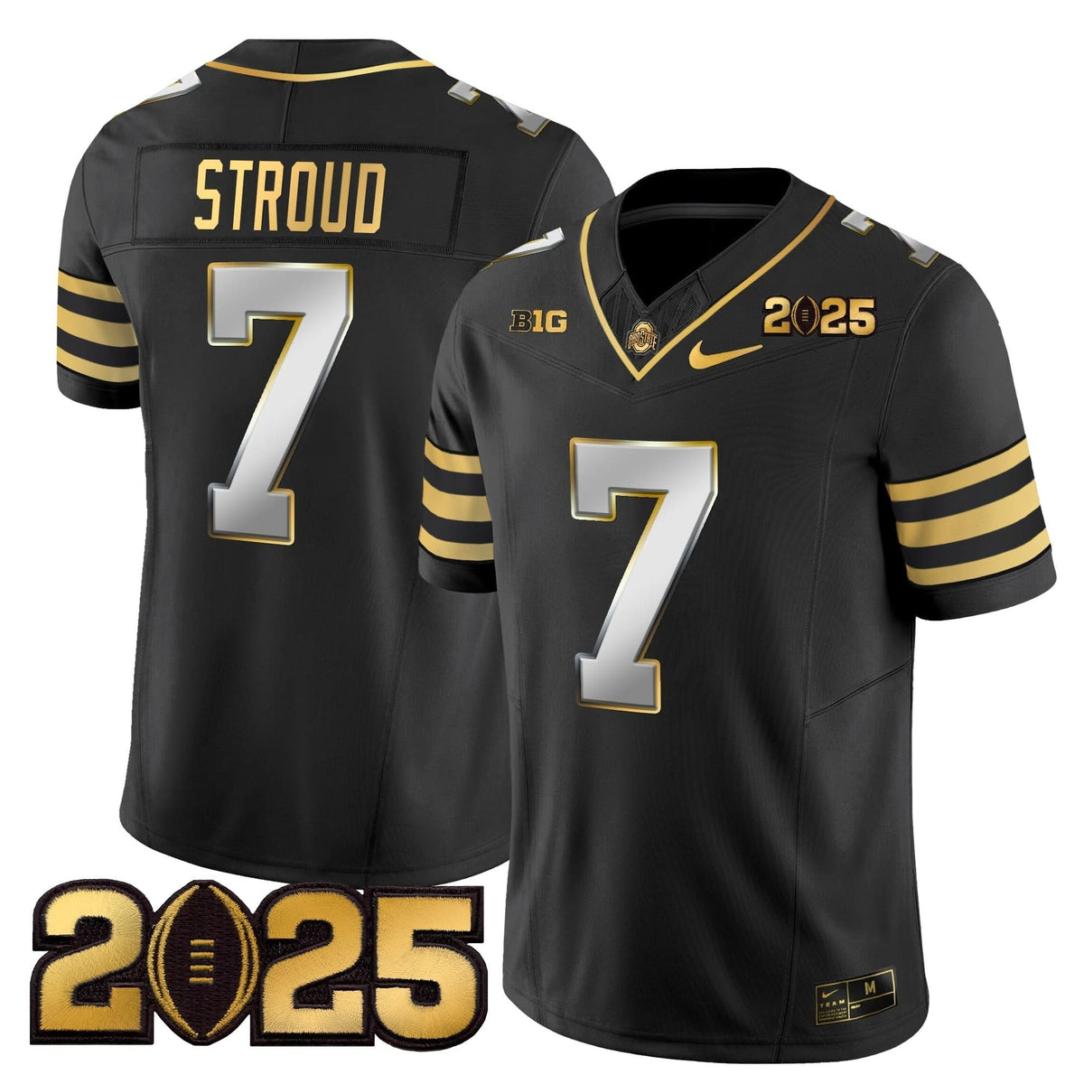 OSB 'Heritage Stripe' CFP Final Patch Gold Vapor Limited Jersey