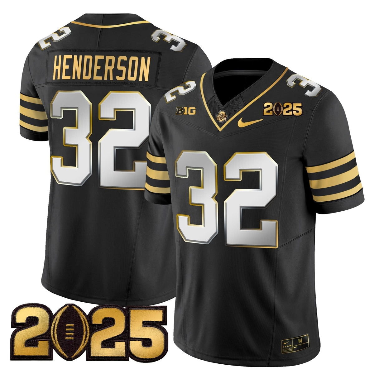 OSB 'Heritage Stripe' CFP Final Patch Gold Vapor Limited Jersey