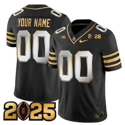 OSB 'Heritage Stripe' CFP Final Patch Gold Vapor Limited Custom Jersey
