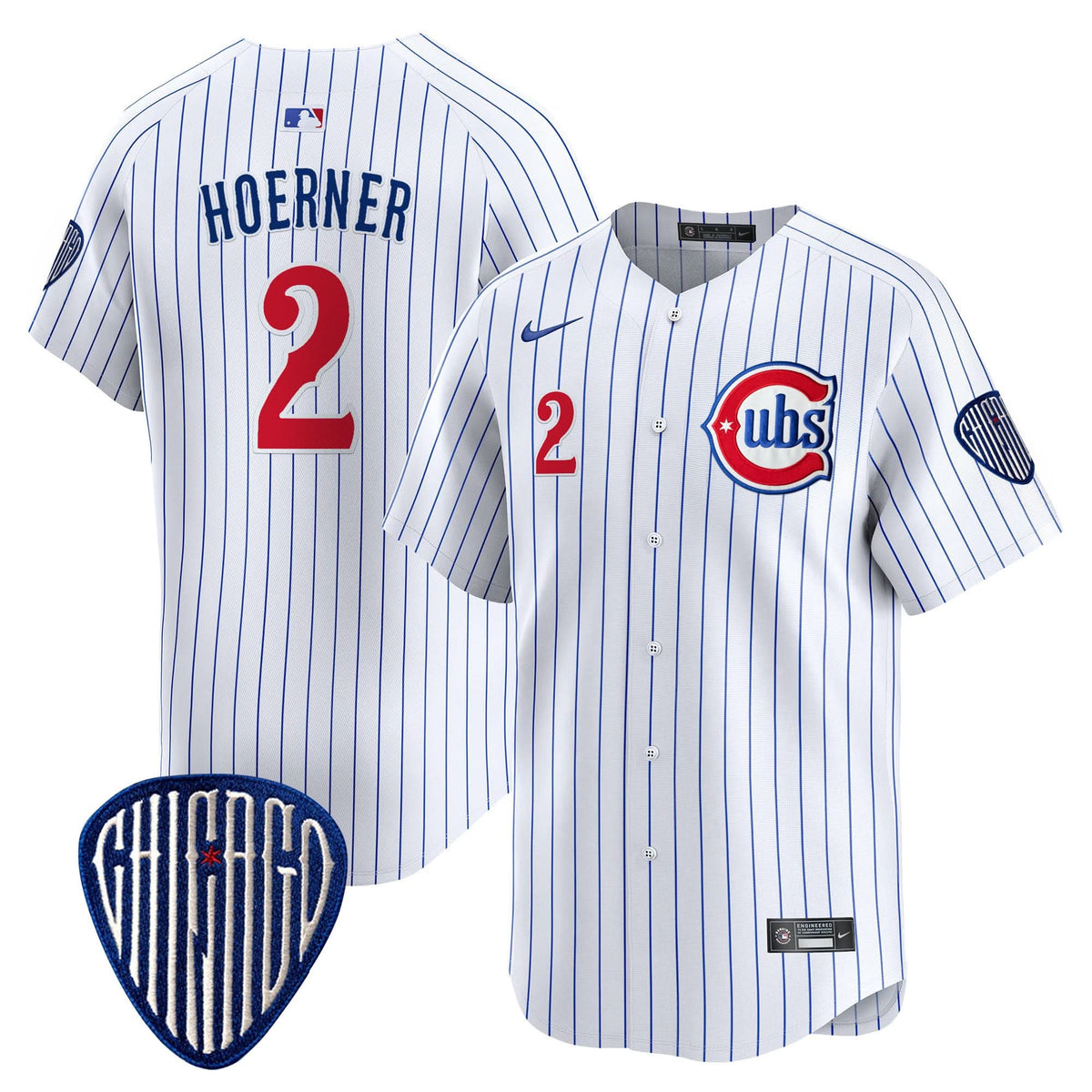 Men's Chicago Cubs Blue Alternate Vapor Premier Limited Jersey - All Stitched