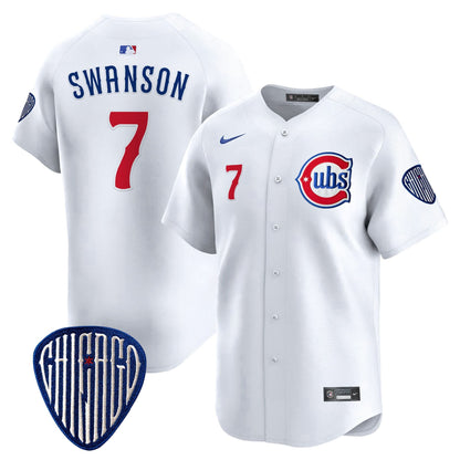 Men's Chicago Cubs Blue Alternate Vapor Premier Limited Jersey - All Stitched