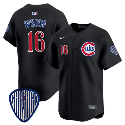 Men's Chicago Cubs Blue Alternate Vapor Premier Limited Jersey - All Stitched