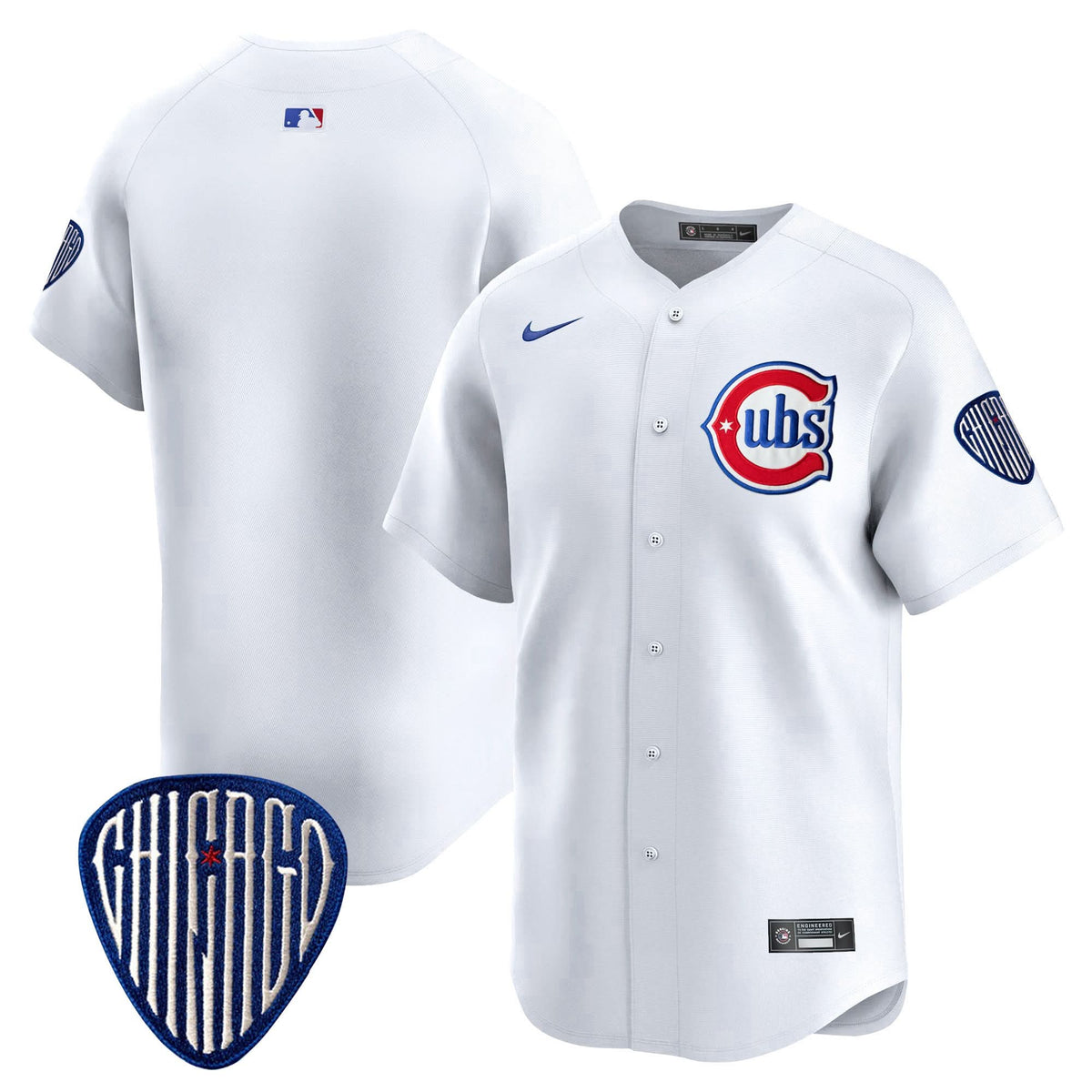Men's Chicago Cubs Blue Alternate Vapor Premier Limited Jersey - All Stitched