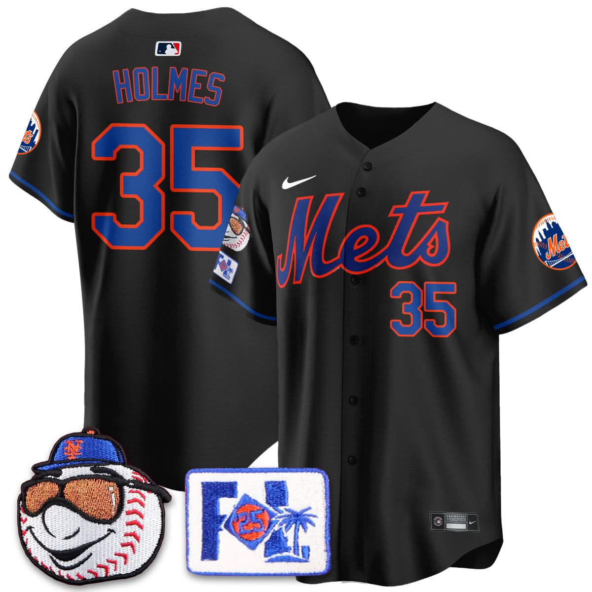Men's New York Mets 2025 Spring Training Jersey - All Stitched