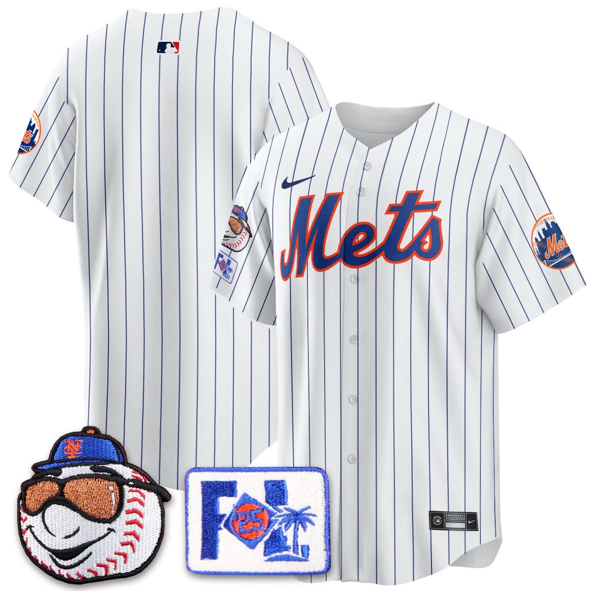 Men's New York Mets 2025 Spring Training Jersey - All Stitched