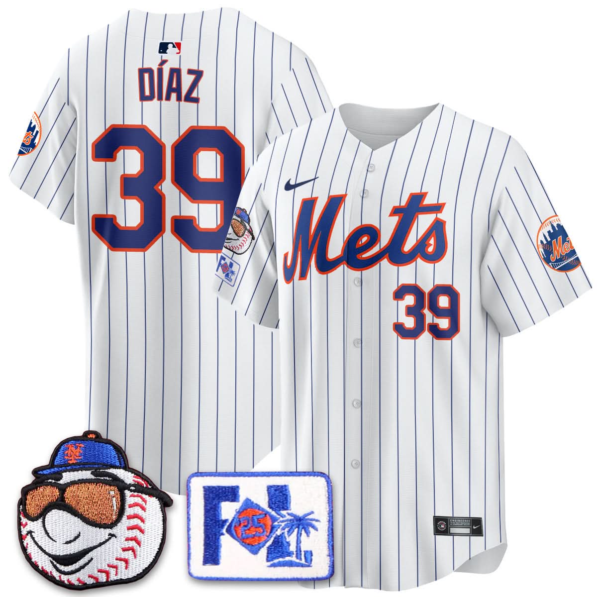 Men's New York Mets 2025 Spring Training Jersey - All Stitched