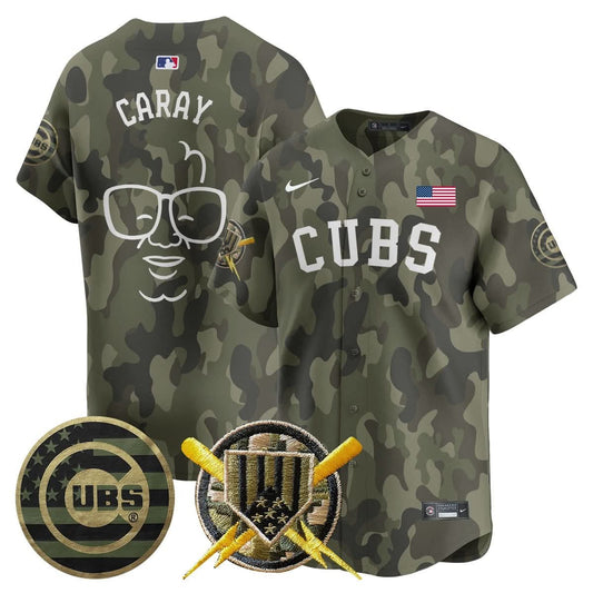 Chicago Cubs 2025 Armed Forces Jersey - All Stitched