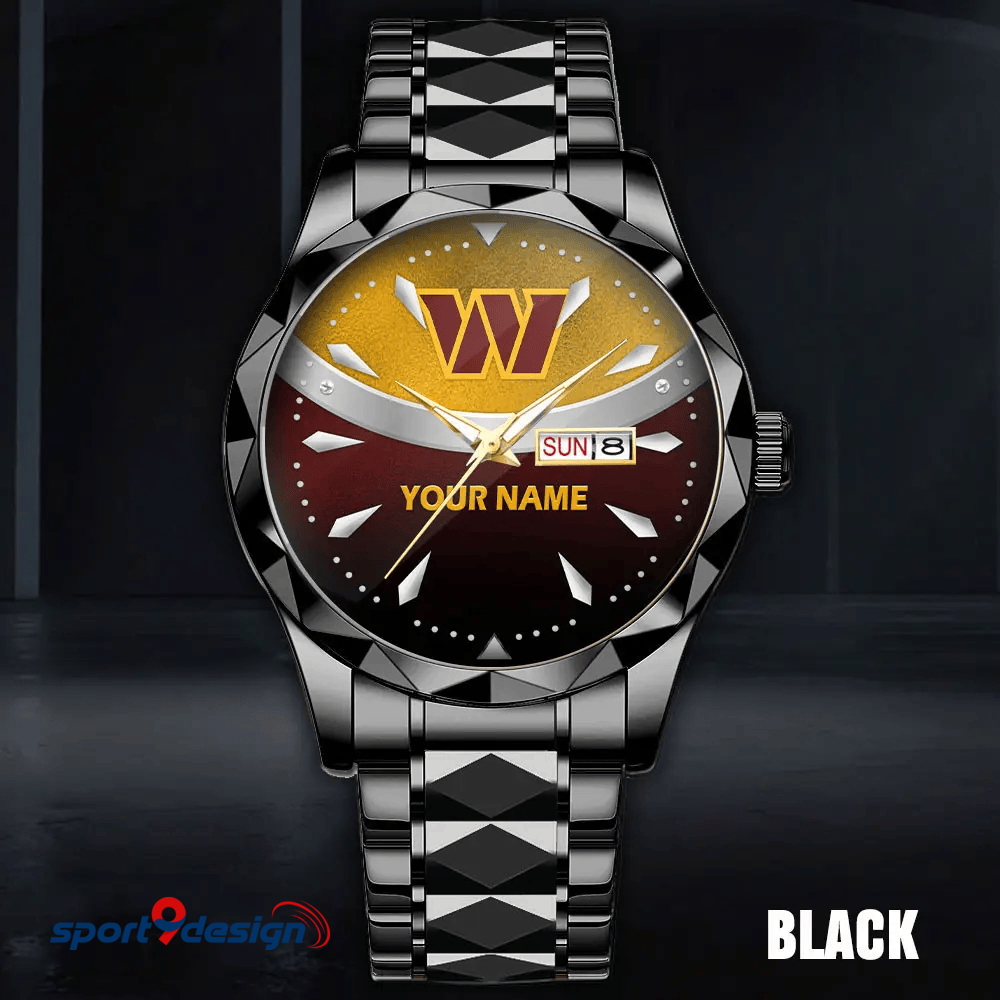 WC - American Football Luxury Hand Watch Custom Any Name Gifts For Fan-Limitted Edition