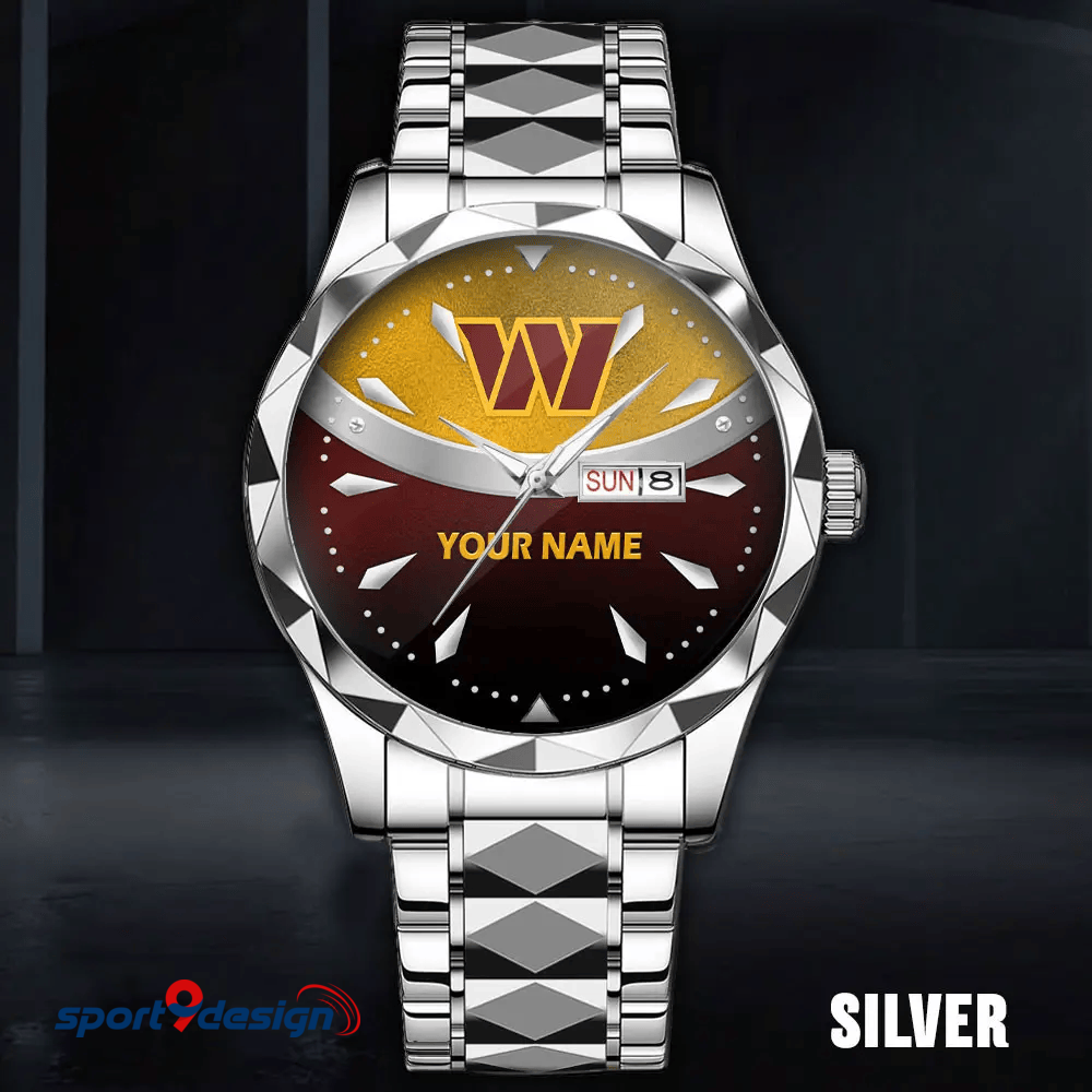 WC - American Football Luxury Hand Watch Custom Any Name Gifts For Fan-Limitted Edition