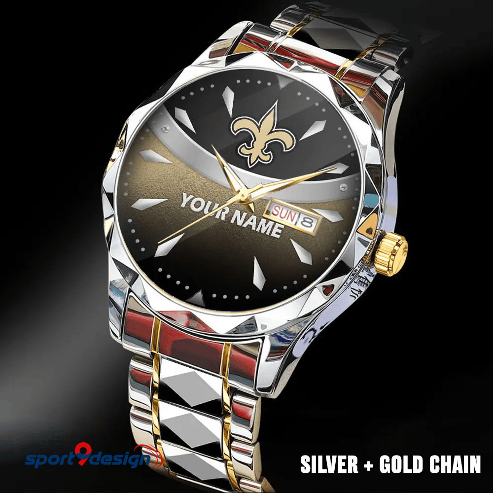 NOS - American Football Luxury Hand Watch Custom Any Name Gifts For Fan-Limitted Edition