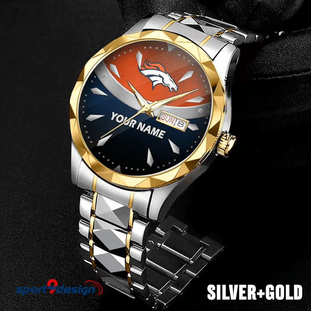 DB - American Football Luxury Hand Watch Custom Any Name Gifts For Fan-Limitted Edition
