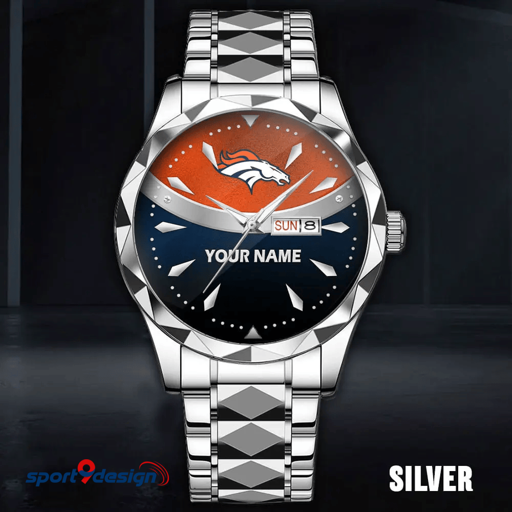 DB - American Football Luxury Hand Watch Custom Any Name Gifts For Fan-Limitted Edition