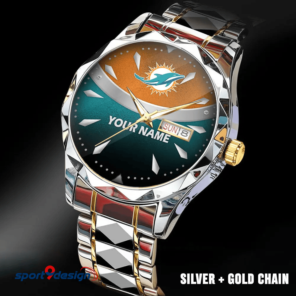 MD - American Football Luxury Hand Watch Custom Any Name Gifts For Fan-Limitted Edition
