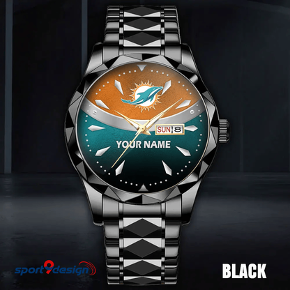 MD - American Football Luxury Hand Watch Custom Any Name Gifts For Fan-Limitted Edition