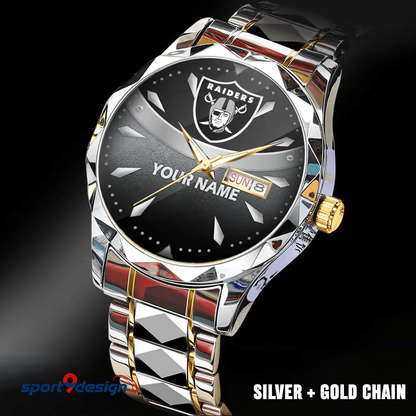 LVR - American Football Luxury Hand Watch Custom Any Name Gifts For Fan-Limitted Edition