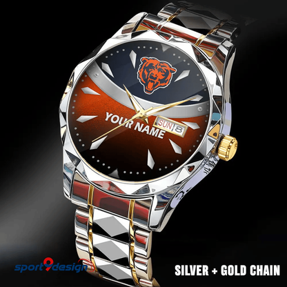 CB - American Football Luxury Hand Watch Custom Any Name Gifts For Fan-Limitted Edition