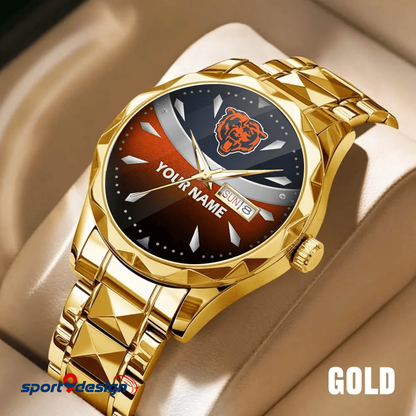 CB - American Football Luxury Hand Watch Custom Any Name Gifts For Fan-Limitted Edition