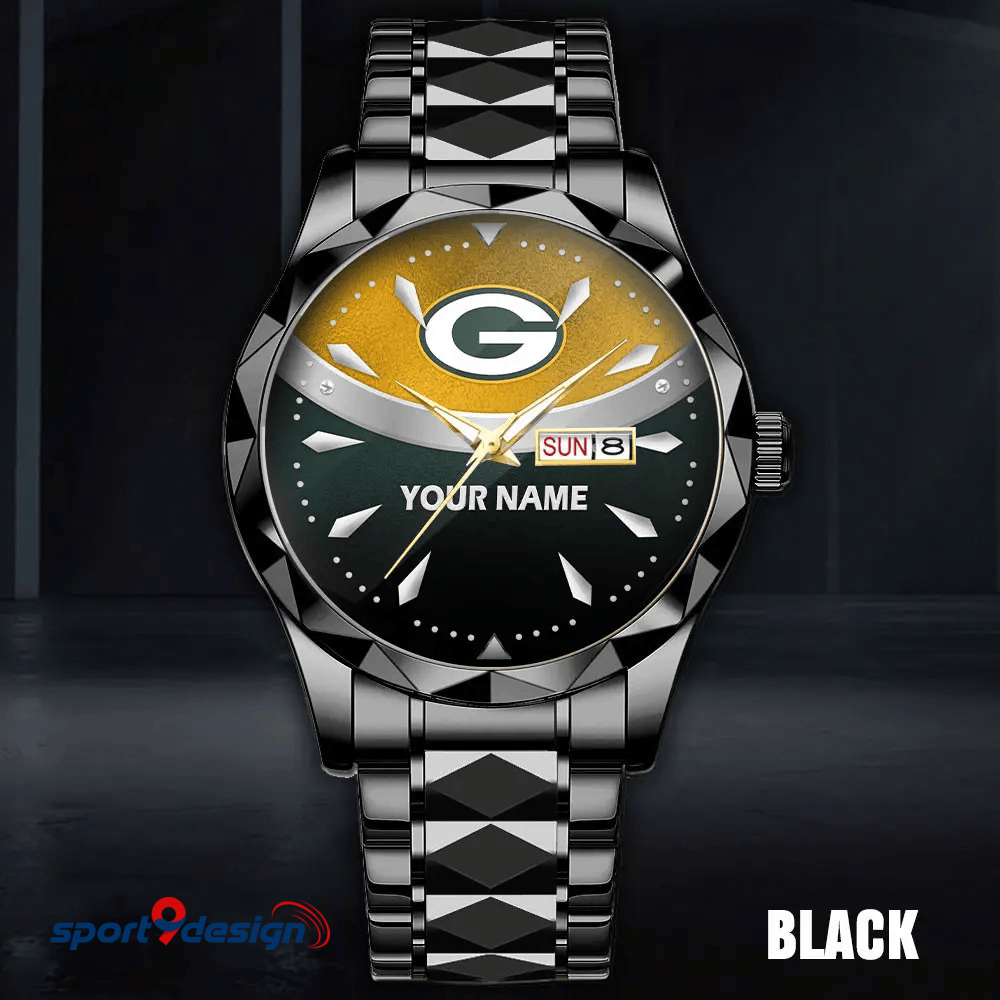 GBP - American Football Luxury Hand Watch Custom Any Name Gifts For Fan-Limitted Edition
