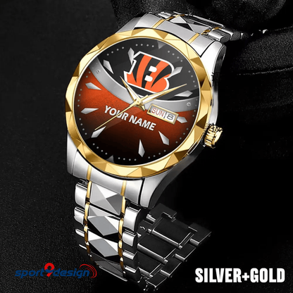 CB - American Football Luxury Hand Watch Custom Any Name Gifts For Fan-Limitted Edition