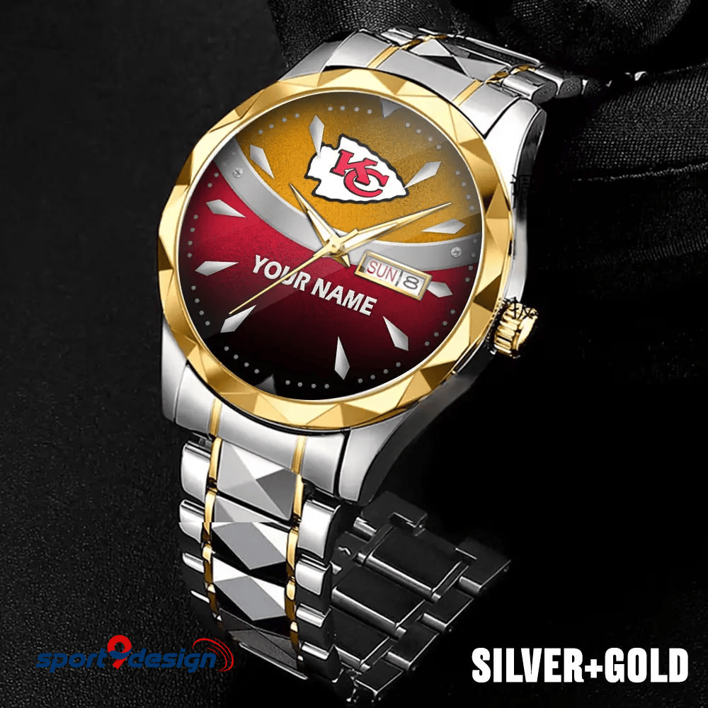 KCC - American Football Luxury Hand Watch Custom Any Name Gifts For Fan-Limitted Edition