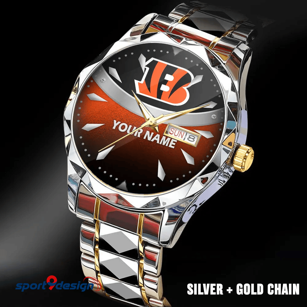 CB - American Football Luxury Hand Watch Custom Any Name Gifts For Fan-Limitted Edition