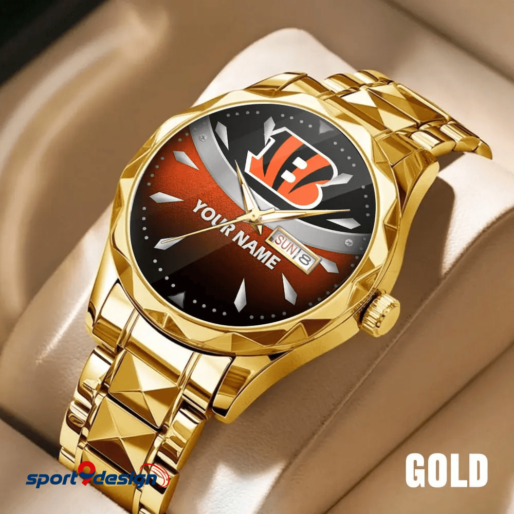 CB - American Football Luxury Hand Watch Custom Any Name Gifts For Fan-Limitted Edition