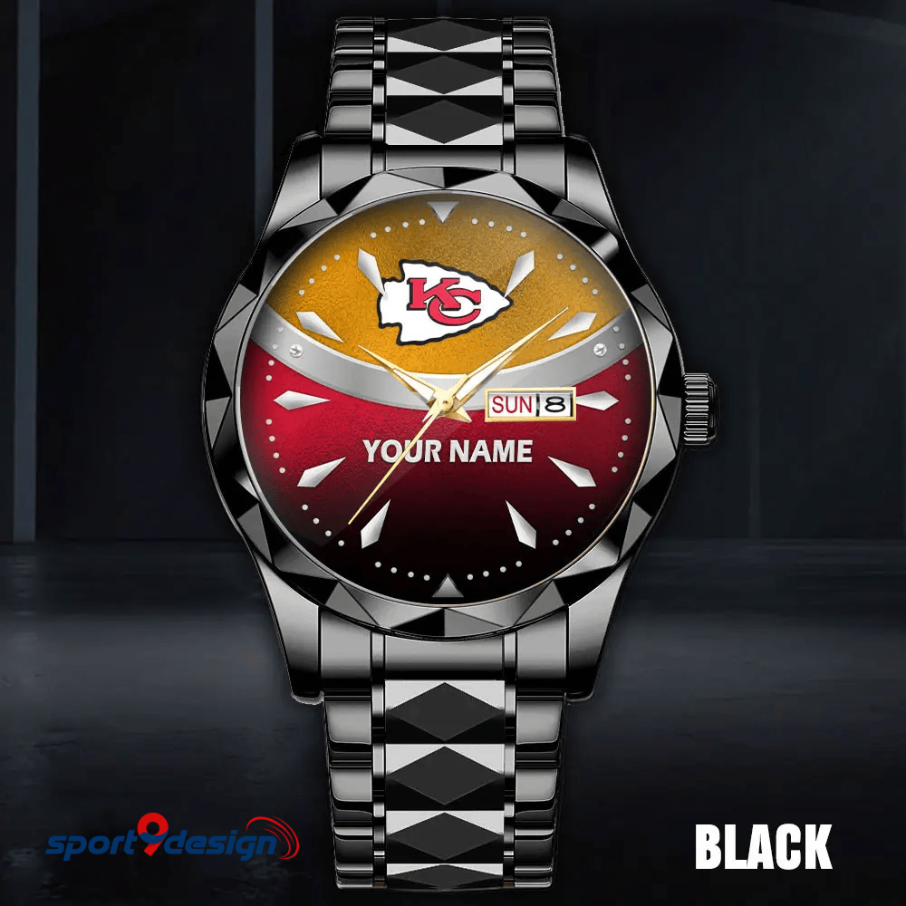 KCC - American Football Luxury Hand Watch Custom Any Name Gifts For Fan-Limitted Edition